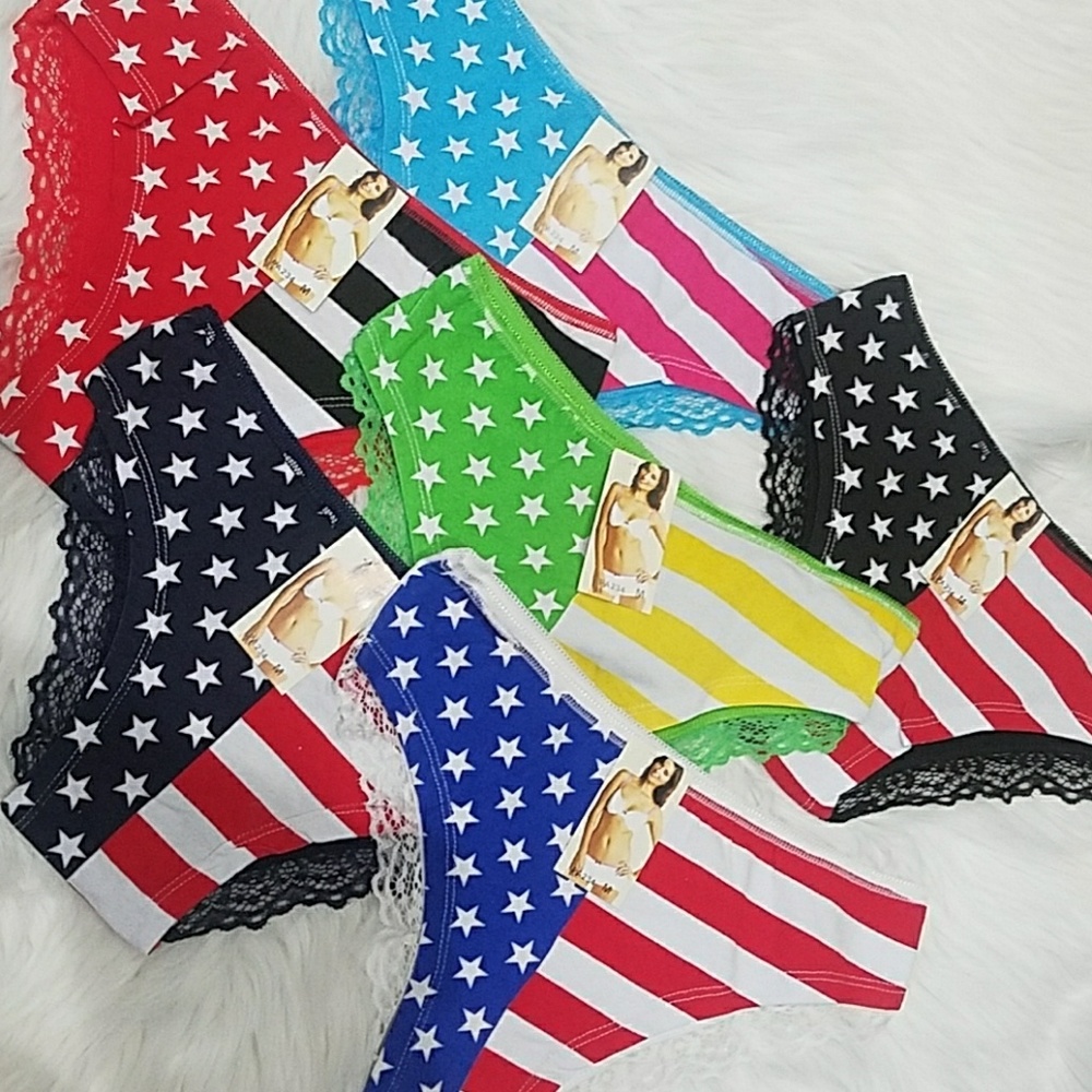 American Flag Panties Bundle